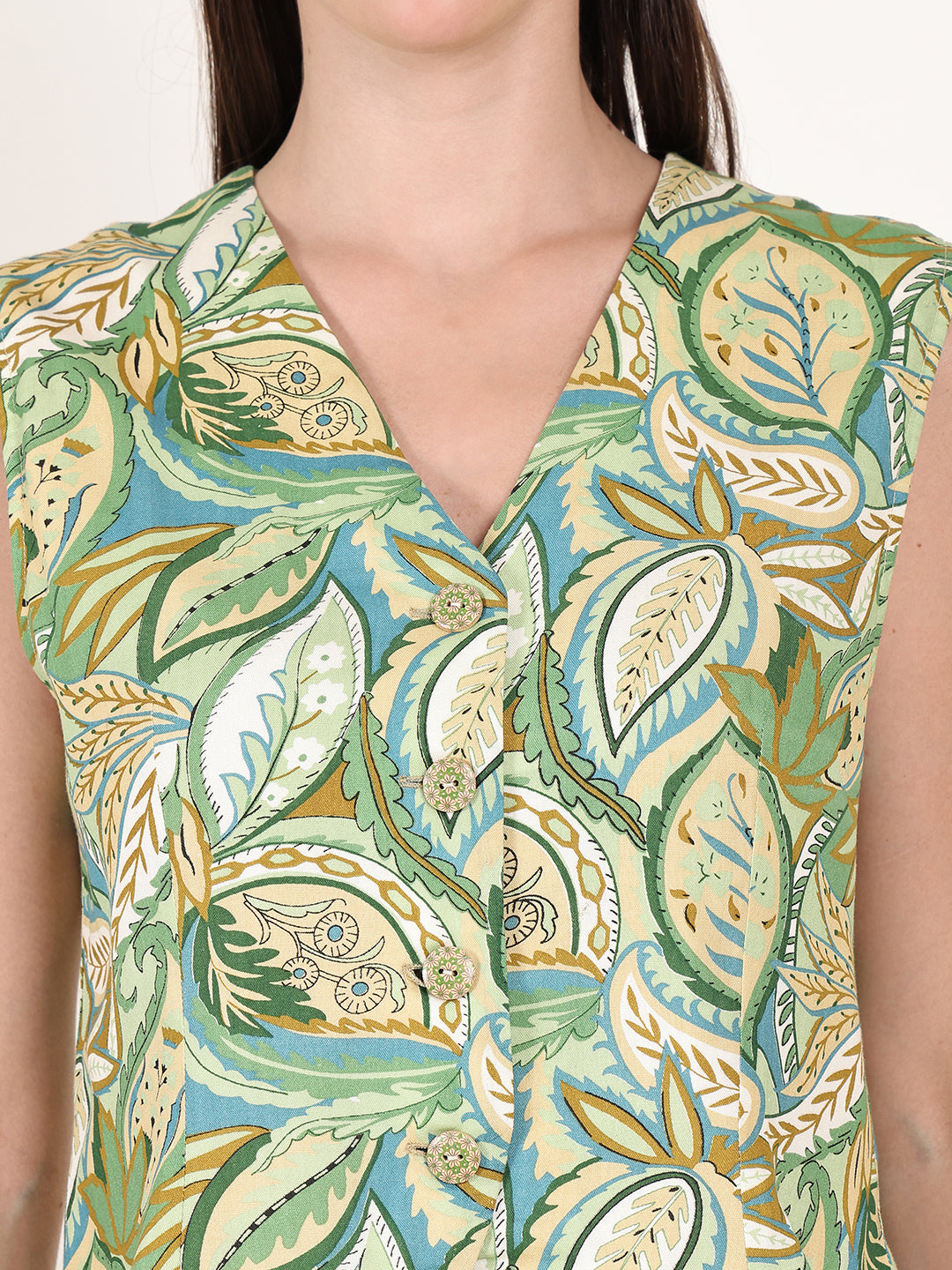 Loni Printed Vest